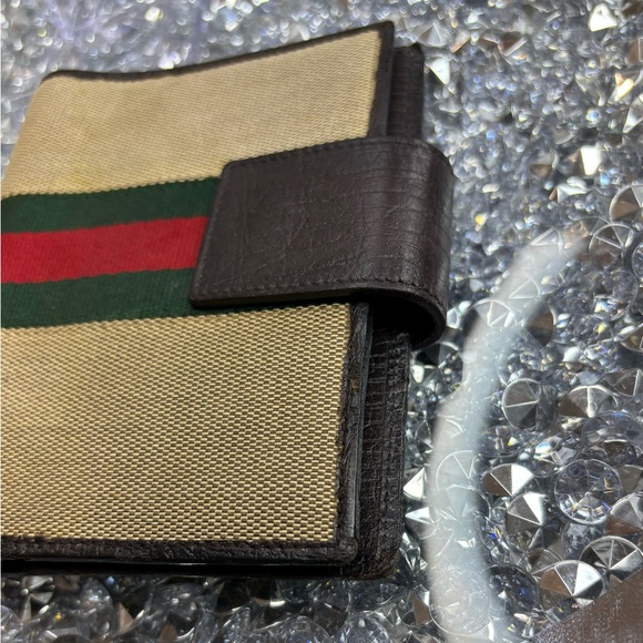 Gucci vintage Web ring agenda cover EUC - Picture 8 of 12